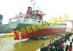 船舶上排下水氣囊 現代修造船業的革新利器