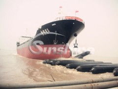 纏繞式船用橡膠氣囊 船舶上排下水的革新解決方案